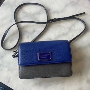 Blue & Grey Marc by Marc Jacobs Cross-Body Purse